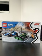 LEGO City 60474 Padok F1 z bolidami VCARB i Sauber klocki zestaw nowe