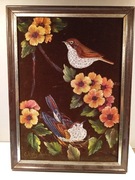 C. Rugby Noakes . Obraz ręcznie malowany na materiale z ramą 