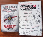 ZABÓJCZY POCISK, OPOWIEM CI O ZBRODNI - HISTORIE PRAWDZIWE - 2 KSIĄŻKI 