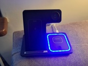 nowa ładowarka indukcyjna 3w1 uszkodzone opakowanie