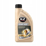 K2 15W40 MOTOR OIL XL-TD 1L. O2541E OLEJ SILNIKOWY