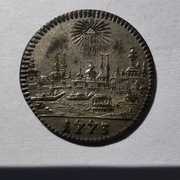 1 krajcar 1773  Norymberga Panorama miasta