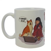 Kubek ceramiczny na PREZENT K-DRAMA TIME 330 ml koreańskie seriale KOREA