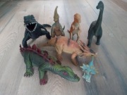 Zestaw dinozaurów 7 sztuk 