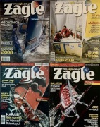 "Żagle" 7 szt.04/2008, 05/2008, 01/2009, 02/2009, 05/2009, 08/2009, 10/2009