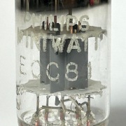 ECC-81 Philips TF2 F3D1 Suresnes "O" getter, 1963