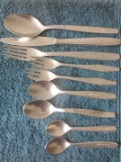 Sztućce hefra 9 sztuk wzory różne 