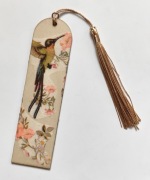 Zakładka do książki Ptaszek Zakładka ręcznie robiona handmade chwost