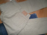 ARMANI JEANS ORYGINAŁ ITALY BOYFRIEND MARCHEWY BEŻOWE UNISEX W30 L34 42