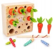 Drewniana Gra Marchewka MC-066 gra zręcznościowa