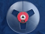 Szpula 17,7 cm (18) BASF na taśma magnetofonowa szpulowa ŁADNA
