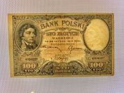 100 zł 1919 Tadeusz Kościuszko sto złotych 1919r