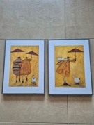 IKEA ZESTAW OBRAZÓW PAN MUSZTARDA