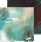 Arkusz papieru SEA STORIES 03 30,5x30,5 Craft O'Clock.