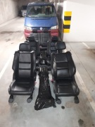 Fotele wnętrze kanapy tunel podłokietnik Dodge Durango 2017 r. 