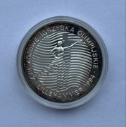 Moneta kolekcjonerska 300 000 zł Lillehammer 94 1993 srebrna uncja