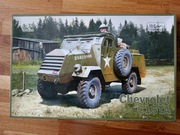 Model Brytyjskiego pojazdu Chewrolet C15 TA.