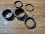 Podkładki karbonowe do sterów kierownicy