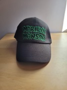 Czarna czapka z daszkiem Marilyn Manson 