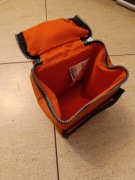 Organizer materiałowy IKEA HEJAN pomarańczowy