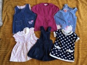 Mega paka wyprawka dla dziewczynki (50-68cm)