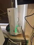 Xbox series s + kierownica i akcesoria