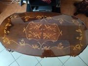 Barokowa ława z aniołami 