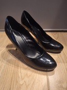 Buty na obcasie szpilki lakierki 
