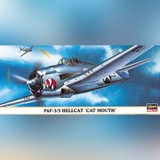 Hasegawa 00181 F6F-3/S Hellcat Cat Mouth