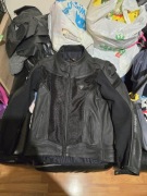 Kurtka motocyklowa skórzana z wstawkami mesh Shima Piston nowa 