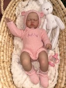 Prezent Wielkanocny lalka pulchna jak prawdziwe dziecko 50cm