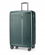 Walizka Duża Podróżna Na Kółkach Twarda PUCCINI Ciemnozielona PC033A-5D