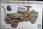 Takom 1016 Jeep Willys 1/4 ton 4x4 G503MB Utility 
