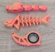 Zestaw keyrambit+flexi rekinek+flexi czaszka