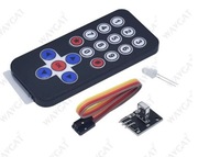 Zestaw pilot RC z odbiornikiem HX1838