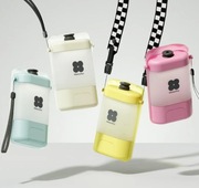 Przenośna stylowa butelka 3 w 1 dla Psów i Kotów