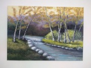 Obraz nowy jesień akryl płótno ręcznie malowany