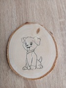 Podkładka pod kubek. Piesek 