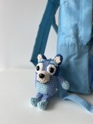 Pies Bluey zabawka breloczek na szydełku