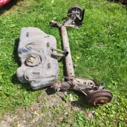 Belka Tylna fiesta mk7 2010r 1,4 TDC