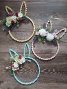 Wianek Zajączek Króliczek Wielkanoc Ozdoba na ścianę, drzwi