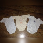 Zestaw 3 szt body z kr.rękawem r.86 (13)