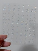 NAKLEJKI NA PAZNOKCIE SAMOPRZYLEPNE DO ZDOBIEŃ