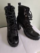 Botki skórzane Eva Minge rozmiar 36