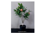 Duże sztuczne drzewko owocowe morela 60 cm