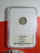 Austria Franz II 1/4 Lira 1822 V XF45