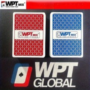 zestaw karty do Pokera WPT Texas Hold'em dwie talie turniejowe poker