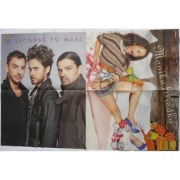 Bieber Justin Brodka Monika 30 Seconds To Mars - Plakat Poster