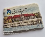 Magnes ceramiczny na lodówkę SOPOT GRAND HOTEL, Trójmiasto (17) Bałtyk.