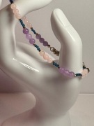 Bransoletka Stal chirurgiczna 316 L Blueberry